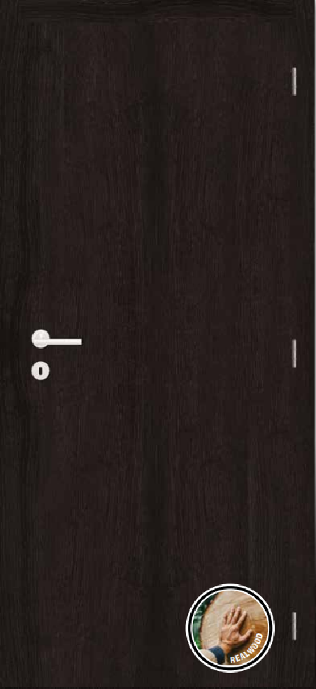 Realwood black oak VERTICALE