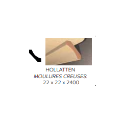 Moulures creuses